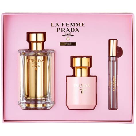 la femme prada 100 ml gift set|La Femme Perfume Collection .